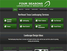 Tablet Screenshot of fourseasonstexas.com